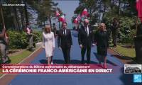 80 ans du D-DAY : la cérémonie américaine débute au cimetière de Coleville-sur-mer
