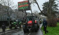 Manifestation d'agriculteurs à Rennes, le 21 février 2024 en Ille-et-Vilaine ( AFP / Sebastien SALOM-GOMIS )