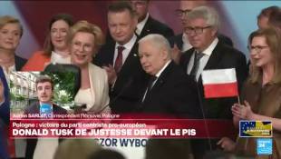 Européennes : en Pologne, Donald Tusk de justesse devant le parti nationaliste populiste Droit et Justice