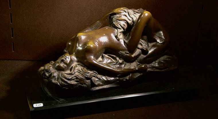 Un bronze mis en vente. (© Cornette de Saint Cyr)