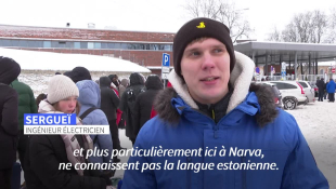 En Estonie, l'ombre de la Russie plane sur la ville frontalière de Narva