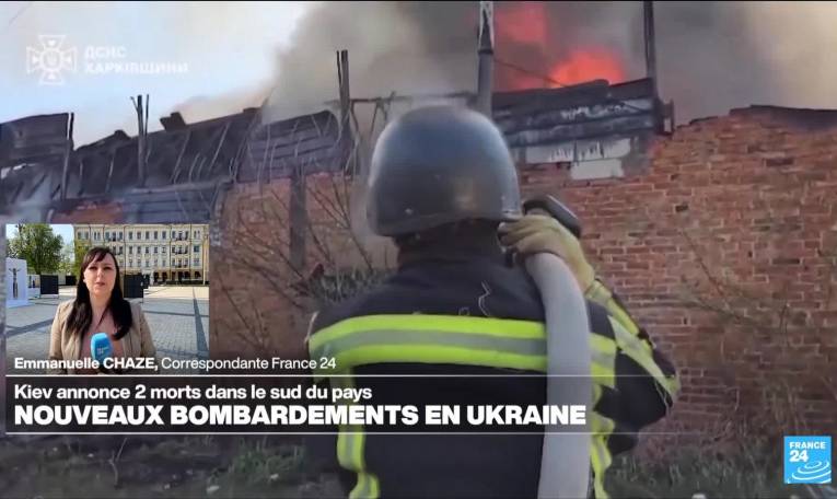 Kiev et Khariv bombardées par la Russie