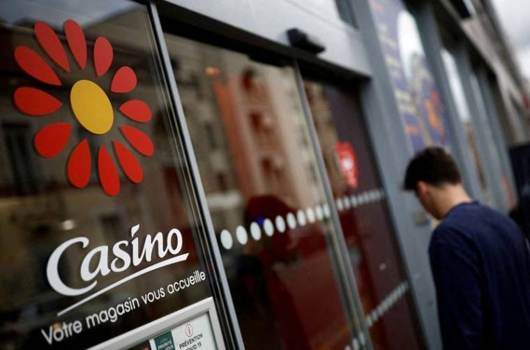 Le logo du détaillant français Casino