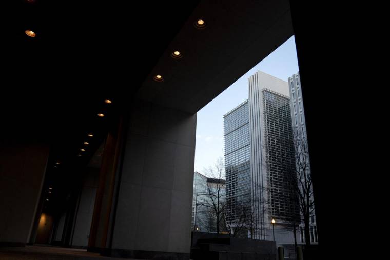 La Banque mondiale à Washington, DC. ( AFP / STEFANI REYNOLDS )