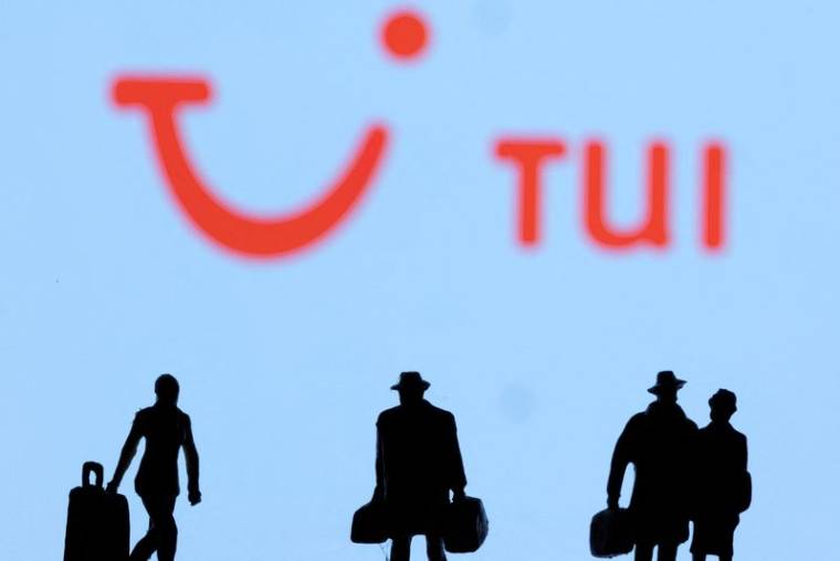 Illustration d'archives du logo de TUI