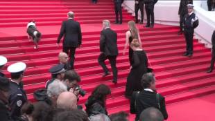 Cannes: Messi, chien-star d'"Anatomie d'une chute", sur le tapis rouge