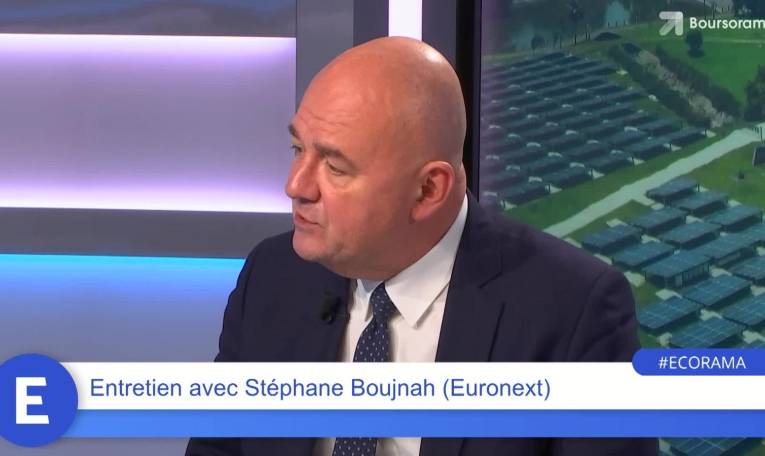 Stéphane Boujnah (Président d'Euronext) : "Je ne suis pas inquiet car l'entreprise est plus forte qu'il y a un an !"