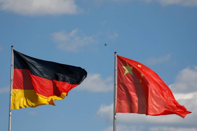 In 2021, more than €245 billion was traded between Germany and China.  (AFP/ODD ANDERSEN)