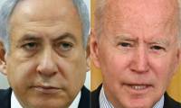 Les dirigeants américain Joe Biden et israélien Benjamin Netanyahu doivent se parler au téléphone jeudi, après que Washington a fait part de son "indignation" à la mort de sept humanitaires tués dans une frappe israélienne dans la bande de Gaza. ( AFP / JACK GUEZ )