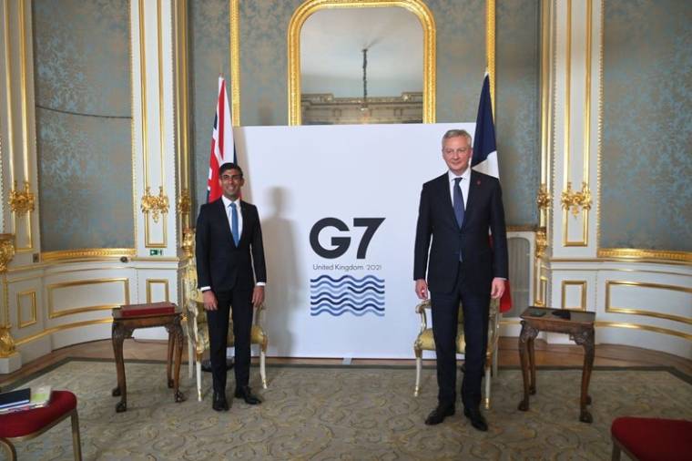 G7: BRUNO LE MAIRE SE BATTRA POUR UN TAUX D'IS GLOBAL "LE PLUS ÉLEVÉ POSSIBLE"