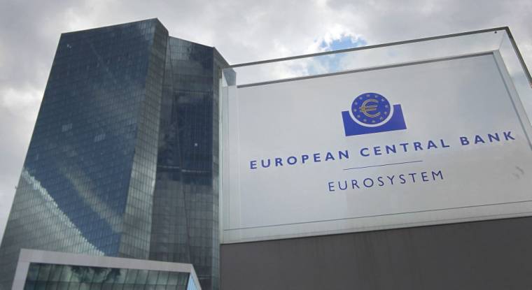 Le siège de la Banque centrale européenne, à Francfort en Allemegne. ( AFP / DANIEL ROLAND )