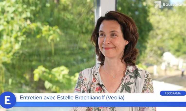 Estelle Brachlianoff (DG de Veolia) : “Chez Veolia, on a la capacité de réagir aux crises. On sait rebondir vite et fort !"