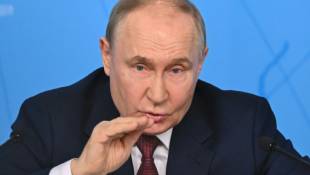 Vladimir Poutine à Moscou le 14 juin 2024 ( AFP / NATALIA KOLESNIKOVA    )
