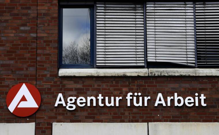L'agence pour l'emploi à Castrop-Rauxel, en Allemagne, le 12 février 2020. ( AFP / INA FASSBENDER )