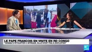 A Kinshasa, le pape François dénonce un "colonialisme économique qui se déchaîne"