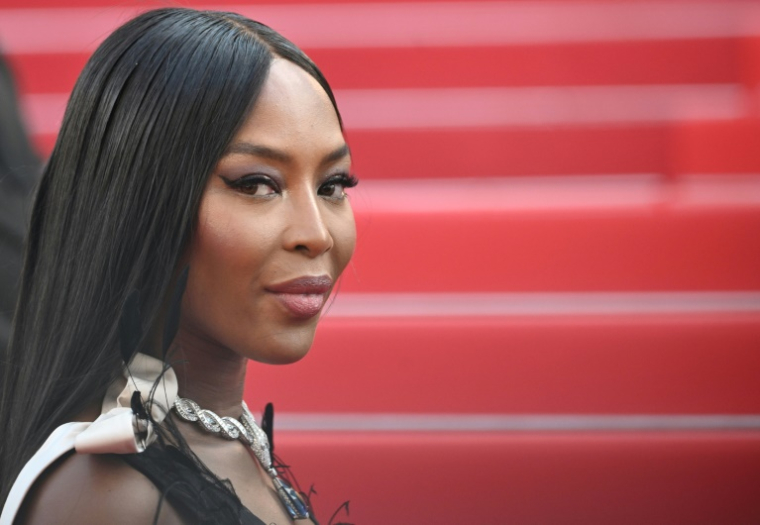 Naomi Campbell au Festival de Cannes le 23 mai 2022 ( AFP / LOIC VENANCE )