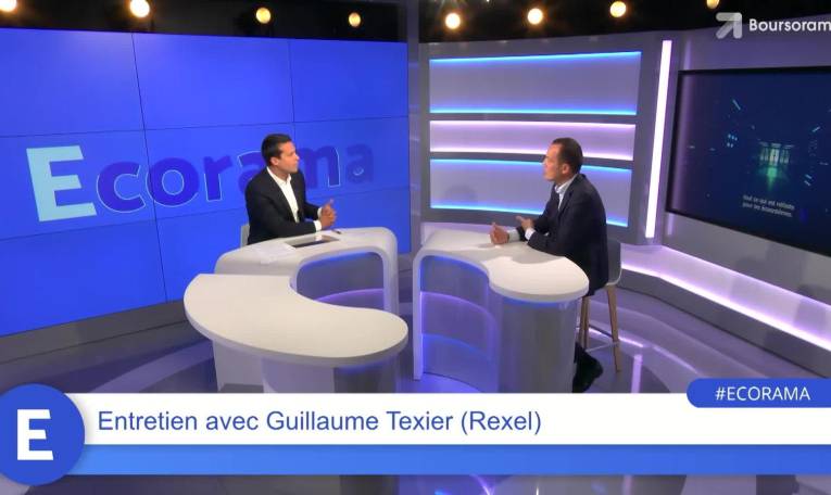 Guillaume Texier (DG de Rexel) : "Rexel est une valeur relativement bon marché pour investir sur la transition énergétique !"