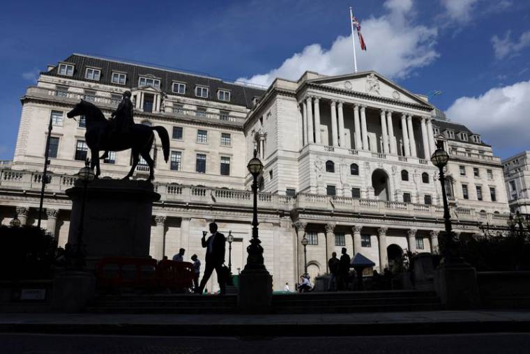 Photo d'archives: La Banque d'Angleterre à Londres