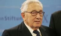 L'ancien diplomate américain Henry Kissinger à Berlin, le 22 septembre 2006 ( AFP / JOHN MACDOUGALL )