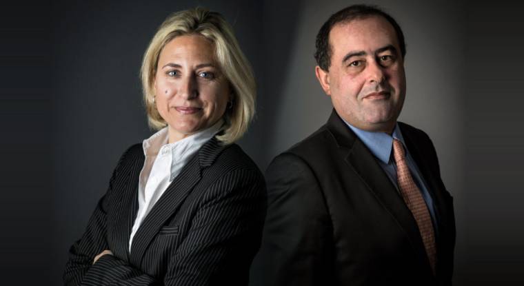 Lætitia Baldeschi, co-responsable études et stratégie chez CPR Asset Management, et Malik Haddouk, directeur de la gestion diversifiée.. (© CPR Asset Management)