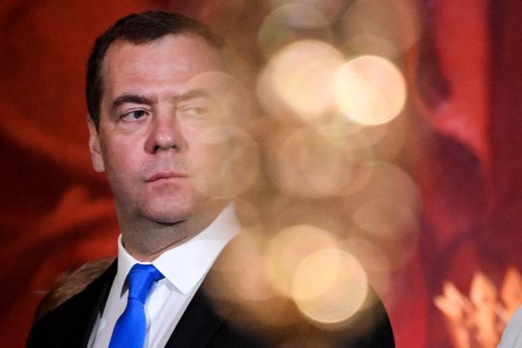 Dimitri Medvedev à Moscou, en Russie, le 7 janvier 2020. ( AFP / KIRILL KUDRYAVTSEV )