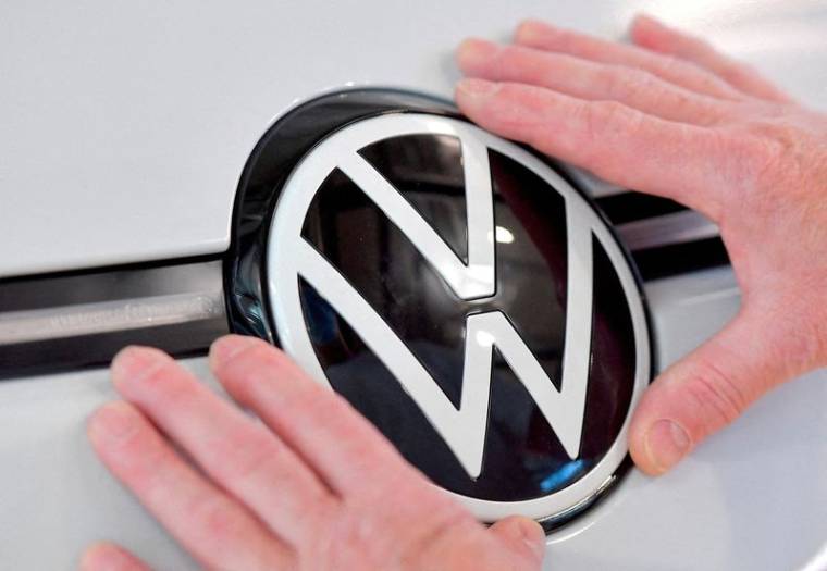 Un logo Volkswagen