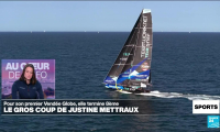 Vendée Globe : Justine Mettraux, femme la plus rapide de l'histoire de la course