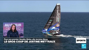 Vendée Globe : Justine Mettraux, femme la plus rapide de l'histoire de la course