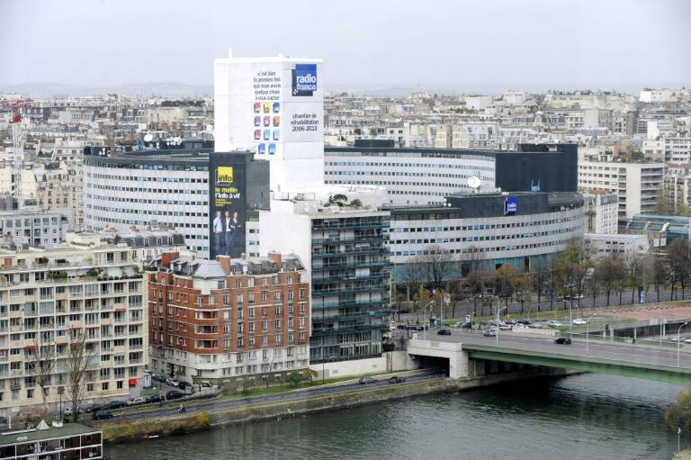 Le siège de Radio France, le 23 novembre 2009 à Paris. ( AFP / BERTRAND GUAY )