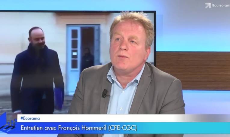 "Les cadres qui ont une carrière ascendante sont ceux qui vont le plus trinquer avec la réforme des retraites !" selon François Hommeril (CFE-CGC)