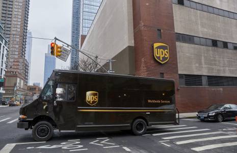 Un camion de livraison UPS aux Etats-Unis (Crédit:  / UPS)