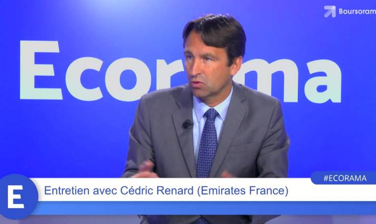 Cédric Renard (DG d'Emirates France) : "Le prix de nos billets a augmenté de 15 à 20% sur un an !"