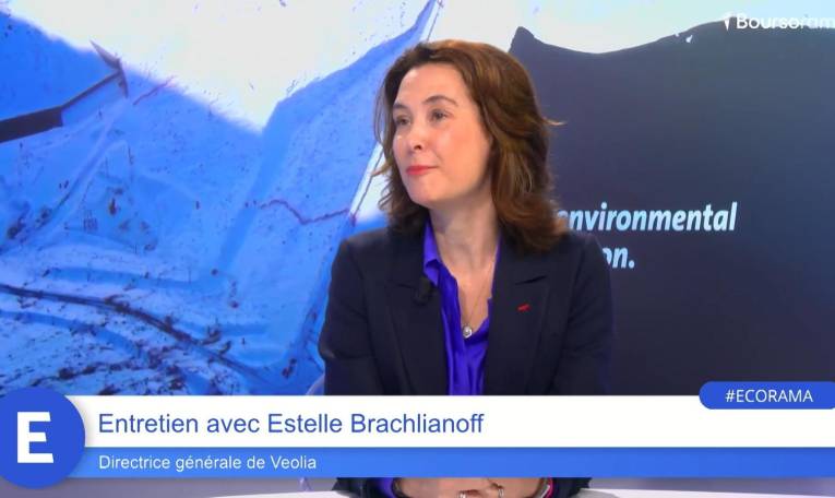 Estelle Brachlianoff (DG de Veolia) : "Veolia vaut beaucoup plus que ce que nous valons en Bourse aujourd'hui !"