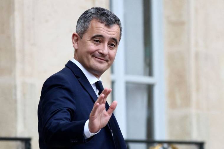 Le ministre français de l'Intérieur Gérald Darmanin