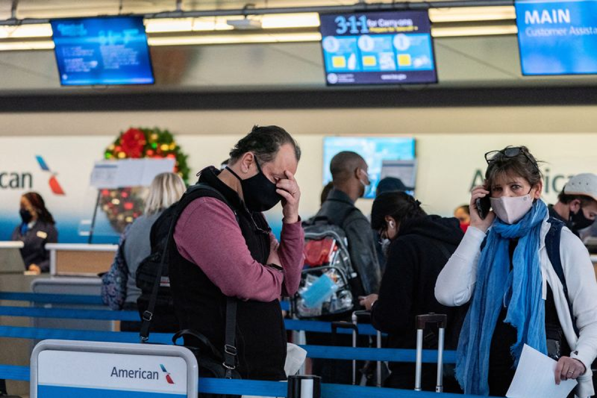 USA: New flight cancellations, the hypothesis of a vaccination obligation mentioned – 12/28/2021 at 07:29