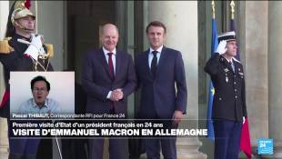 Emmanuel Macron en Allemagne, première visite d'État d'un président français en 24 ans