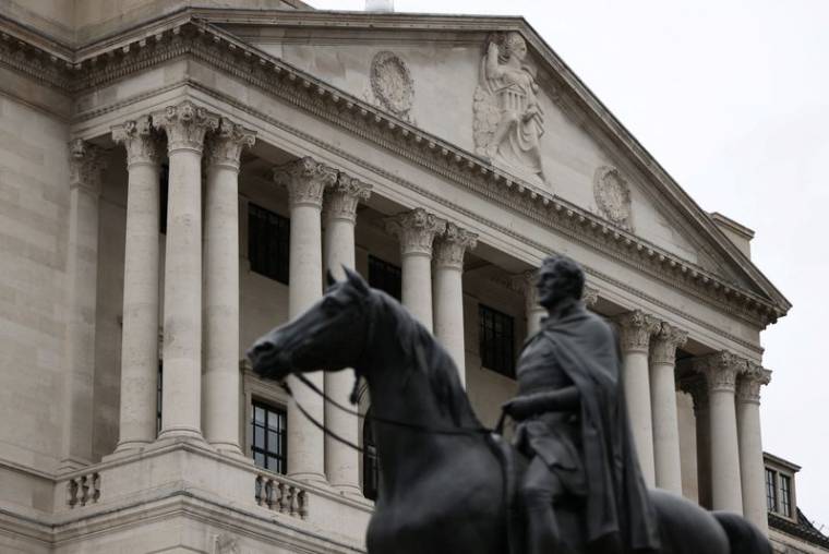 Photo d'archives: La Banque d'Angleterre à Londres