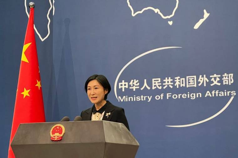 Le nouveau porte-parole du ministère chinois des Affaires étrangères, Mao Ning, à Pékin