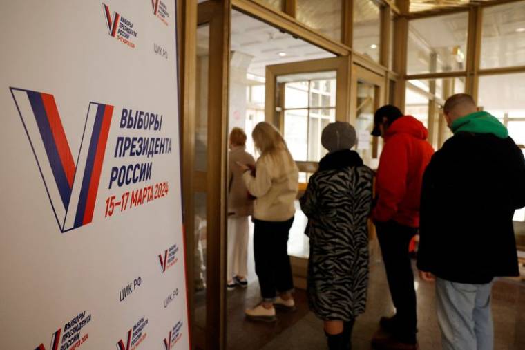 Dernier jour de l'élection présidentielle en Russie