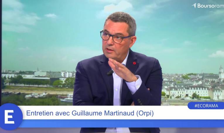 Guillaume Martinaud (Président d'Orpi) : "On est en train de retrouver un marché immobilier plus mature, moins euphorique, mais dynamique !"