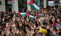 Manifestation contre les bombardements israéliens sur la bande de Gaza, le 29 mai 2024 à Paris ( AFP / Zakaria ABDELKAFI  )