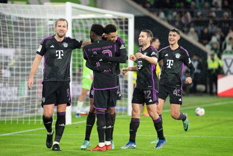 Le Bayern s’impose sur la pelouse de Wolfsburg