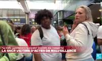 France : des voyageurs livrés à eux-mêmes après le sabotage des lignes ferroviaires