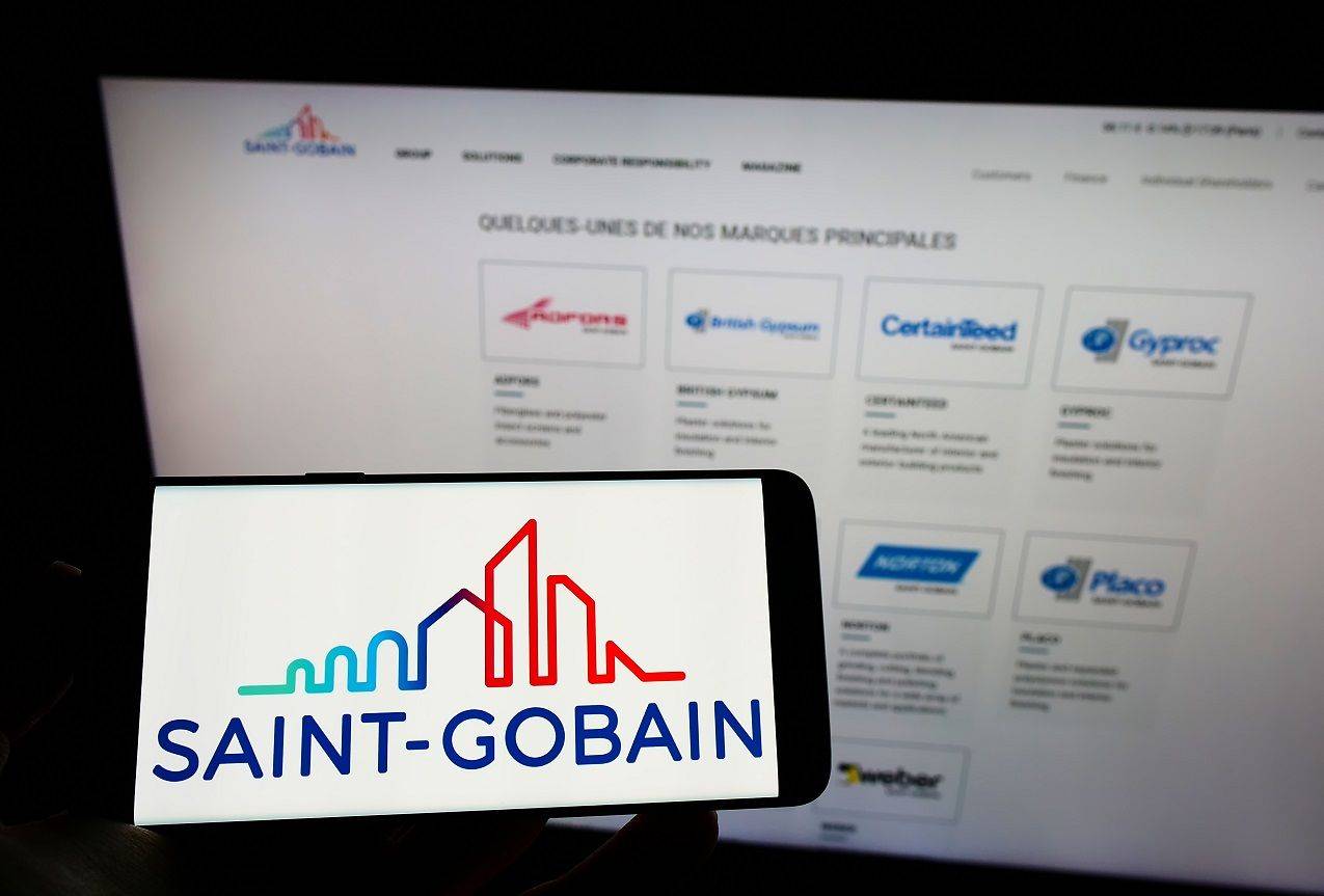 Le logo de Saint-Gobain. (Crédit:  / Adobe Stock)
