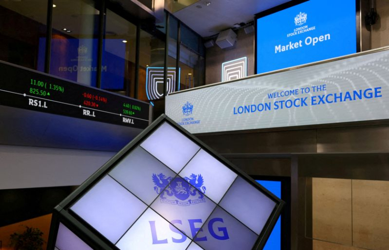 Le siège de la Bourse de Londres