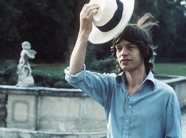 Mick Jagger et le château de la Fourchette, les stars aiment les châteaux français. crédit photo : Getty images