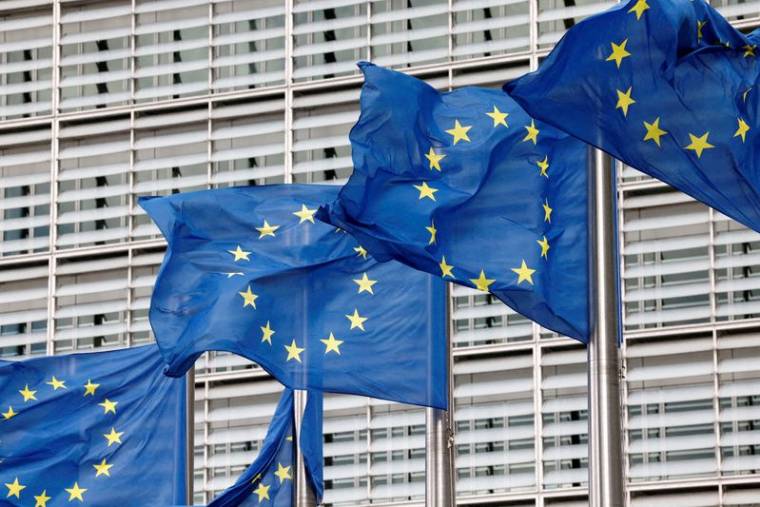 Photo de drapeaux de l'Union européenne