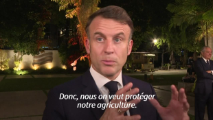 La France n'est "pas isolée" dans son opposition à l'accord UE-Mercosur (Macron)