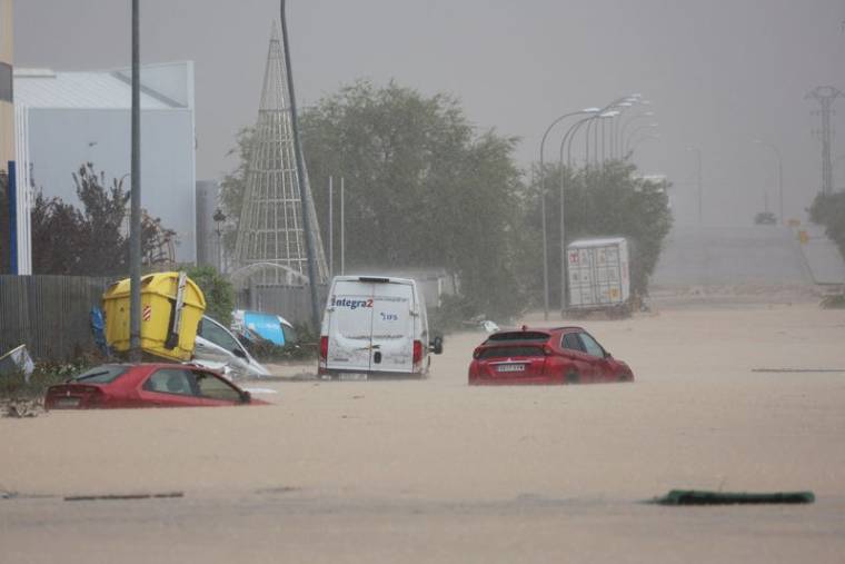 Conséquences des inondations à Tolède