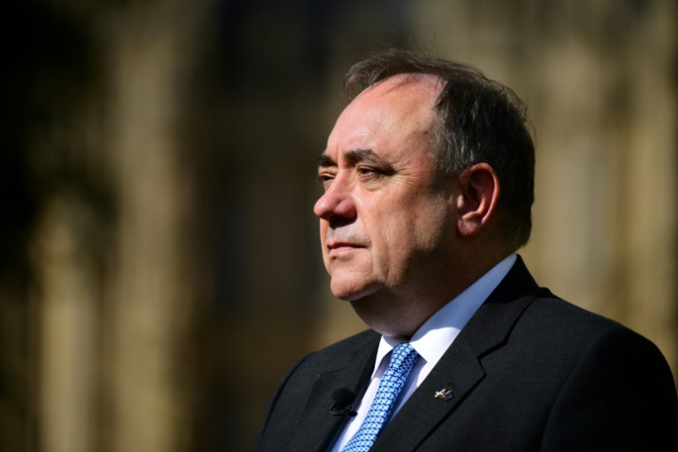 L'ancien Premier ministre écossais Alex Salmond, à Londres le 27 juin 2016 ( AFP / Leon NEAL )